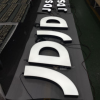 Enseigne LED personnalisée résistante à l'eau avec éclairage frontal |   Panneau en acrylique premium et film 3M pour les présentoirs de bureau et de magasin
