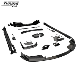 Kit de Carrocería de Fibra de Carbono Estilo M para BMW Serie 7 G70, Alerón Delantero, Difusor Trasero, Faldones Laterales, Cubiertas de Espejos y Molduras - Product Image 2