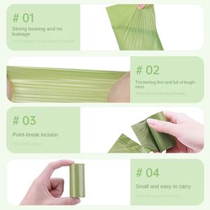 Custom Eco-Friendly Impressão Portátil Cão Gato Poop Saco Pequeno Tamanho Engrossado Cross-Border Pet Toilet Bag com Sabor Frutado - Product Image 3