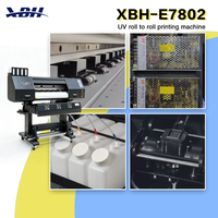Impresora de Láminas Eco Solvente de 78 cm con un Solo Cabezal de Impresión XBH-E7802 para Pancartas de Vinilo y Papel Fotográfico