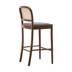 Tabourets <span class=keywords><strong>de</strong></span> <span class=keywords><strong>bar</strong></span> <span class=keywords><strong>de</strong></span> restaurant modernes <span class=keywords><strong>de</strong></span> style européen, chaise <span class=keywords><strong>de</strong></span> salle à manger en bois <span class=keywords><strong>de</strong></span> couleur noyer doux, lot <span class=keywords><strong>de</strong></span> <span class=keywords><strong>6</strong></span> en gros - Product Image 5