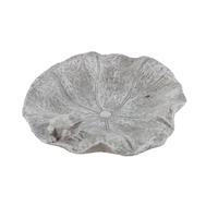 Pots et jardinières en forme de feuille de haute qualité, décorations de jardin, statues pour la maison, en ciment