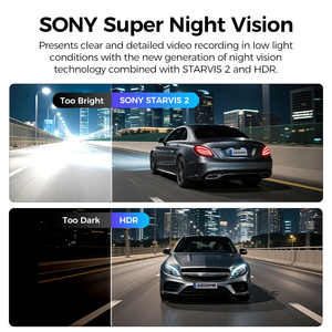 AZDOME M660 MAX 4K STARVIS 2 4CH Auto-DVR GPS 5G WLAN Kostenlos 128GB Sprachsteuerung Optional 4G LTE AI Aufnahme-Dashcam - Product Image 3