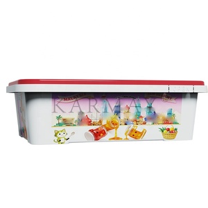 บรรจุภัณฑ์แยมบลูเบอร์รี่ กล่องแช่แข็ง บรรจุภัณฑ์แยมผลไม้ ฉลาก IML พร้อมฝาปิดป้องกันการงัดแงะ กล่องสี่เหลี่ยม 1500 มล. - Product Image 2