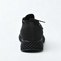 Chaussures de marche pour hommes imprimées en 3D, respirantes, athleisure, décontractées, à lacets, souples, confortables, semelle en résine flexible