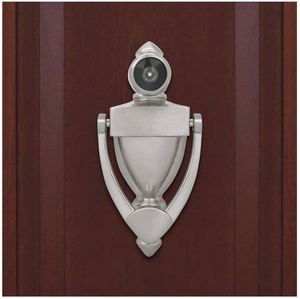 ตัวดูผ่านประตู WEKIS รุ่นโมเดิร์น ขนาด 5-1/2 นิ้ว ผลิตจากเหล็ก/ทองเหลือง/โลหะผสมสังกะสี มุมมอง 220 องศา ทนทาน มีหลายสี พร้อมสกรูสำหรับติดตั้งในอาคาร - Product Image 4