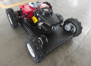 Tondeuse à gazon automatique tout-terrain 550 mm télécommandée, <span class=keywords><strong>robot</strong></span> tondeuse multifonctionnel pour jardin, désherbage à grande échelle - Product Image 2