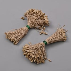 New <strong>Custom</strong> Garment Accessories Hang <strong>String</strong> Plastic Seal <strong>Tag</strong> Bullet Head Hang <strong>Tag</strong> Cotton Rope - Product Image 5