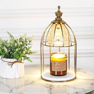 Birdcage <span class=keywords><strong>Candle</strong></span> Warmer Lampe, Wachs wärmer für Duft wachs mit dimmbarem Schalter, Heizung Aroma therapie <span class=keywords><strong>Candle</strong></span> <span class=keywords><strong>Candle</strong></span> Gentle Light - Product Image 2