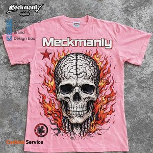 2026 Custom T-shirt Printing Gym Sport <b>Tshirt</b> Clothing Print on Demand t Shirts Men Unisex - Product Image 4