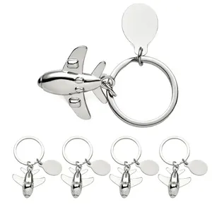 Personalized Airplane Keychain Key Chain Favor for Destination Wedding Business Occasions Party Guests Souvenir