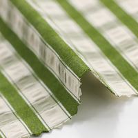 Tissu de sac teint en fil de haute qualité conception pas cher prix tissu à carreaux tissu Seersucker TR personnalisé pour vêtements