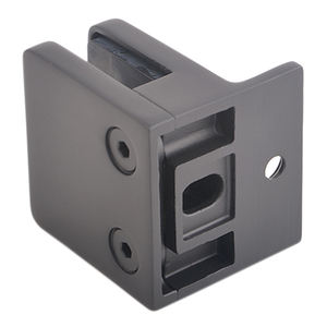 Morsetti per <span class=keywords><strong>Vetro</strong></span> in Acciaio Inox 2205 Montaggio a Parete Supporto per <span class=keywords><strong>Vetro</strong></span> 8-12mm per Hotel Balaustra Esterna Scala Design Moderno Garanzia 5 Anni - Product Image 2