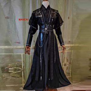 Ropa Tradicional China Hanfu para Hombre - Estilo Samurái Japonés Vintage con Diseño Tang Pak Antiguo para Cosplay, Halloween y Carnaval - Product Image 1
