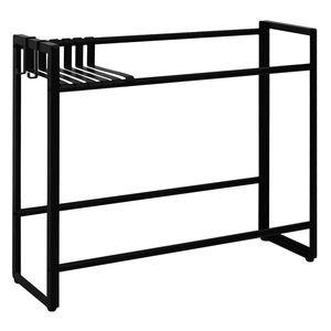 <strong>Drinks</strong> <strong>Crate</strong> Shelf Including 2 Hooks and 6 Support Carriers Height Adjustable Feet - Product Image 6