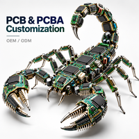 Échantillon gratuit, livraison gratuite, assemblage de circuits imprimés OEM personnalisé, SMT DIP, fabrication de circuits électroniques, service de fabrication de circuits imprimés PCBA