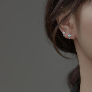 Fashion Jewelry For Women Fine Jewelry Earing Fashion Jewelry <b>Set</b> <b>Silver</b> 925 Jewelry Sterling <b>Silver</b> 925 Jewellery Heart Shaped - Product Image 3