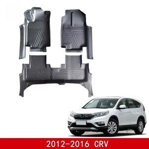 wholesale Factory Custom 5D <b>TPE</b> Rubber Eco-friendly Waterproof Anti Slip 5D Car Floor Mats 3 Pieces for Honda CRV 2012-2016 - Product Image 2