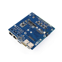 Carte d'extension multifonction Gigabit/2.5G double Ethernet basée sur Raspberry Pi CM5 (NON inclus) prenant en charge RS485 industriel