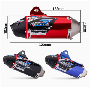 Kit de Tubo de Escape de Alto Rendimiento para <span class=keywords><strong>Motocross</strong></span> <span class=keywords><strong>Honda</strong></span> CRF250 CRF230 CRF150R - Product Image 3
