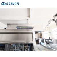 Ligne de production de machines de remplissage d'eau potable automatiques à petite échelle LXGF4-4-1 5L 10L