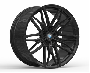 Cerchi Forgiati Personalizzabili a Cinque Razze Grigio-Argento PCD5X112, Concavi Profondi, per <span class=keywords><strong>Auto</strong></span> Sportive e da Corsa, Ruote per Passeggeri, Pneumatici Renault, 18 Pollici - Product Image 1