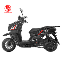 Scooter Eléctrico Ligero y Moderno para Mujeres y Hombres, Scooter Eléctrico Portátil de 60V con Pedal Antideslizante