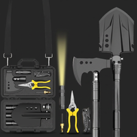 Pelle pliante multifonctionnelle pour l'extérieur, fournitures de camping, équipement de survie, outil de survie en plein air