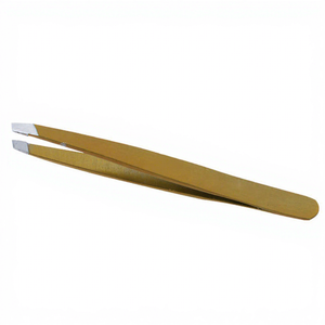 Juego de Pinzas para Cejas de Acero Inoxidable de 4 Piezas, Hechas a Mano, Clásicas, Ligeras, con Punta Suave, Ecológicas, Venta al Por Mayor Personalizada - Product Image 6