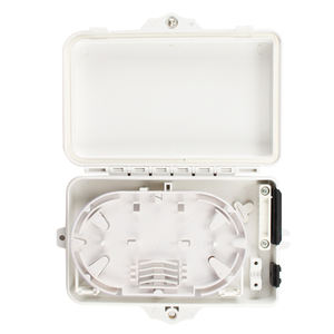 กล่องกระจายใยแก้วนำแสง <span class=keywords><strong>2</strong></span> แกน ตัวแยกสายเคเบิลออปติคอล 1 ต่อ <span class=keywords><strong>2</strong></span> แบบพิกเทล กันน้ำระดับ IP65 วัสดุ PC อัลลอยด์ ติดผนัง ส่งออกจากจีน - Product Image 5