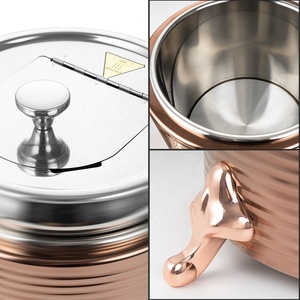 13L elettrico decorativo minestra scaldabagno in acciaio inox contenitore bollitore per Buffet Set di ristorazione alberghiero altro ristorante fornitura - Product Image 4