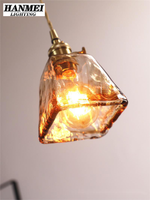 Lampe suspendue en verre et laiton de style nordique moderne, lampe de suspension pour cuisine, restaurant, lampe de plafond pour salon, lustres, lampes suspendues
