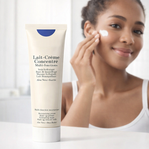 Crème hydratante miracle en gros Lait-Crème Concentré Français 75ml, écran solaire à l'Aloe Vera, base de maquillage multifonction tout-en-un - Product Image 2