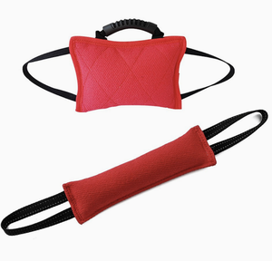 Paquetes de juguetes para morder para perros pequeños y medianos, almohadas de morder para perros, juguetes interactivos para perros pastor alemán, suministros de objetivos para morder para perros - Product Image 5