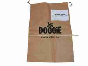 Clever Reusable & Portable Jute Drawstring <b>Pouch</b> Bags-Eco-Friendly & <b>Water</b> Resistant for the Smarter Audience - Product Image 3