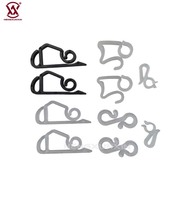 Clip de suspension en plastique pour guirlande lumineuse, crochet solide résistant à la pluie pour Noël, fêtes en extérieur, patio, jardin, décorations de vacances, vente en gros