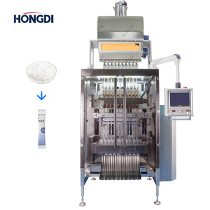 Ligne de production complète pour l'emballage de poudres en sachets, machine de remplissage pour poudres de boissons instantanées en sachets - Product Image 1
