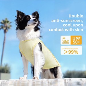 Chaleco Refrigerante para Perros Grandes con Protección Solar para Uso en Exteriores - Todas las Estaciones para Golden Retriever y Border <span class=keywords><strong>Collie</strong></span> - Product Image 2