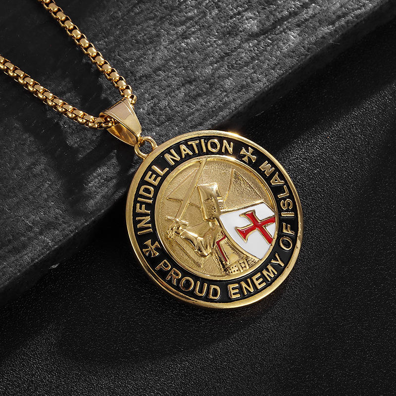 จี้เดี่ยวสีทองไม่มีโซ่