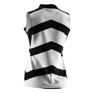 Polo sans manches pour femme, matière rafraîchissante et respirante, coupe ajustée, conçu pour le tennis et le style quotidien - Product Image 6