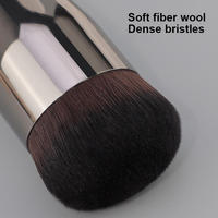 HMU Vente en gros de pinceaux de maquillage de haute qualité, pinceau de fond de teint végétalien personnalisé, pinceau de maquillage professionnel pour le maquillage