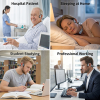 Appareil intelligent portable pour le traitement des acouphènes avec télécommande pour améliorer le sommeil, soulager le stress, thérapie à domicile et au bureau