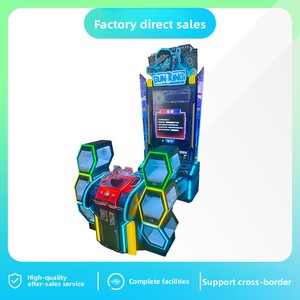 Machine de jeu de tir à monnayeur pour adultes, modèle Gun King <span class=keywords><strong>Evolution</strong></span>, pour deux joueurs, avec tir sur cible simulé par pistolet, équipement d'arcade - Product Image 3