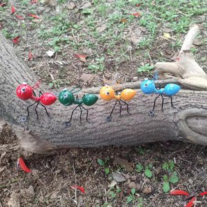 Artisanat en <span class=keywords><strong>fer</strong></span> forgé, nouvelles créations, fourmis aux grands yeux, décorations personnalisées pour la maison, le bureau, le jardin, les murs - Product Image 5