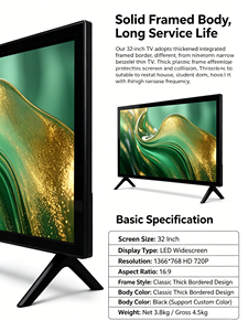 Téléviseur LED en gros de 32, 40, 50, 55, 60, 65 pouces, Ultra HD 2K, protection des <span class=keywords><strong>yeux</strong></span>, télévision intelligente pour la maison et l'hôtel - Product Image 6