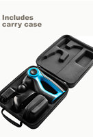 Masajeador de cuello triangular tipo pistola de fascia, a batería, para exteriores, caravanas y coches, para aliviar la tensión muscular