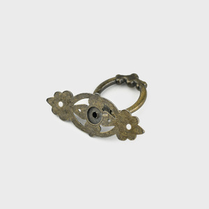Poignée de tiroir rétro en alliage de zinc, anneau de 65 mm, poignée de porte de placard traditionnelle pour boîte en bois, quincaillerie décorative - Product Image 3