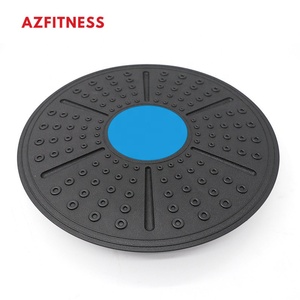 Custom Logo High Quality Plastic Round Exercise Fitness Stability Trainer Wobble Yoga Twisting Workout <strong>Balance</strong> Board - Product Image 2