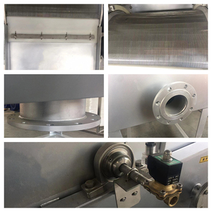 เครื่องกรองแบบดรัมหมุนภายนอกที่ได้รับการรับรองมาตรฐาน ISO/<span class=keywords><strong>CE</strong></span> พร้อมมอเตอร์ PLC และเครื่องยนต์สำหรับบำบัดน้ำเสีย ความจุ 8-912 ลูกบาศก์เมตร/ชั่วโมง - Product Image 5