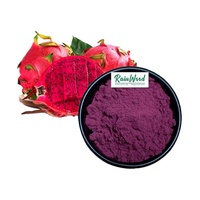 Regenhout Voorraad Gevriesdroogd Rood Dragon Pitaya Fruit Poeder Dragon Fruit Rood Poeder